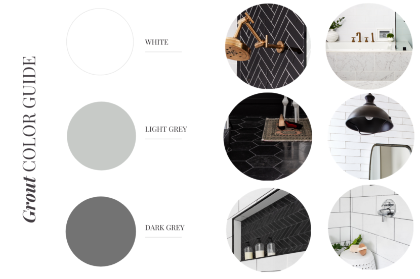 Bathroom Tile Grout Guide - Choose The Right Bathroom Tile Grout Color